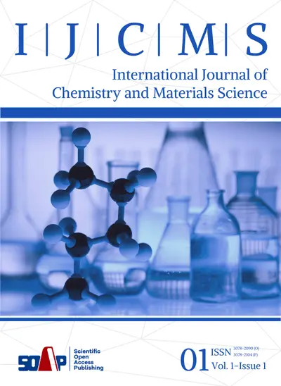 International Journal of Chemistry and Materials Science《国际化学与材料科学杂志》（IJCMS）