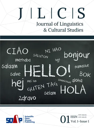 Journal of Linguistics & Cultural Studies《语言学与文化研究杂志》（JLCS）